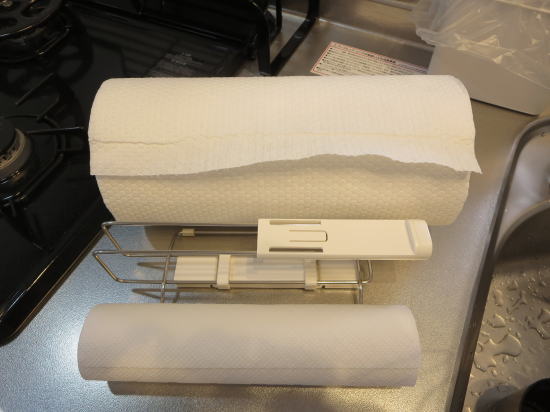 スコッティ ファイン 洗って使える ペーパータオルと普通のキッチンペーパー