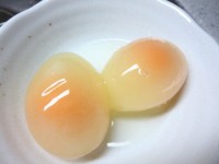 冷凍卵を作って食べてみた。