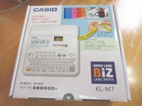 カシオネームランドBiZ KL-M7