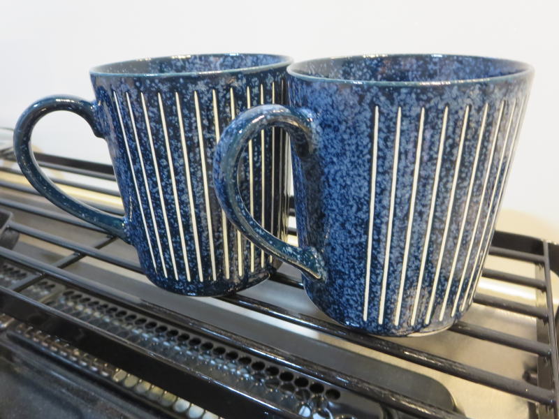 軽量マグカップ ネイビー(撥水十草 )