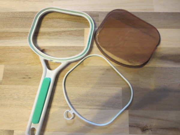 純銅バスネットを分解