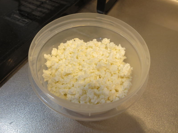 手作りカッテージチーズ